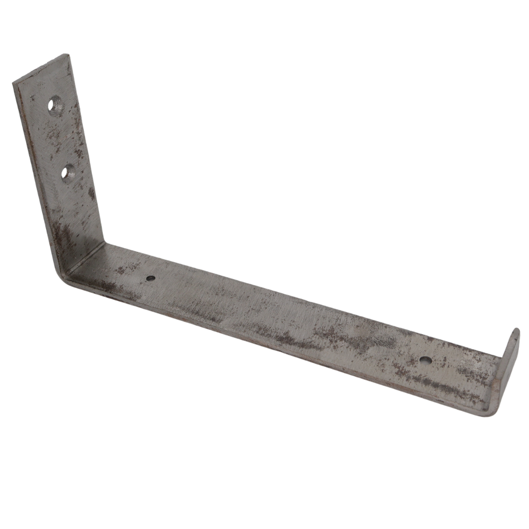 Heavy Duty Wall Metal Shelf Bracket | Up Style Industrial Finish | Size 9" x 4" x 1.5" | PACK of 4