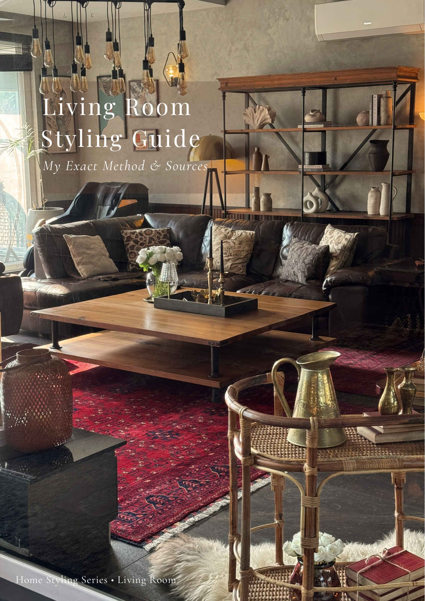 The Open-Plan Home Guide – Living Room & Lobby Edition (39-Page Digital PDF)